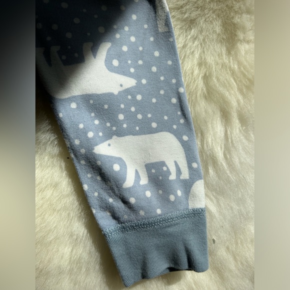 Two pair Hanna Andersson leggings pajama bottom size 100 US 4 - Picture 4 of 5